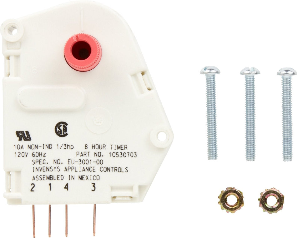 AP6009327 PS11742484 EAP2167006 PD00002694 Kenmore Refrigerator Defrost Timer Assembly 0312555